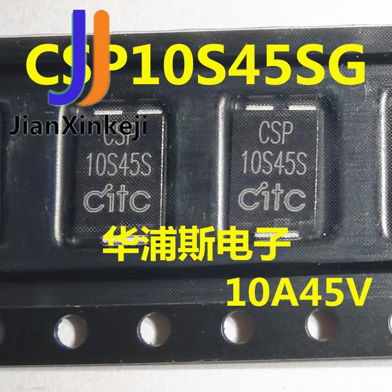 20pcs 100%  ο Ʈ Ű ̿ CSP10S45SG ũ ũ 10S45S 10A45V TO-277 ġ